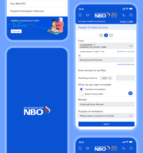 Bank on-the-go with the NBO app for seamless transactions and financial ...
