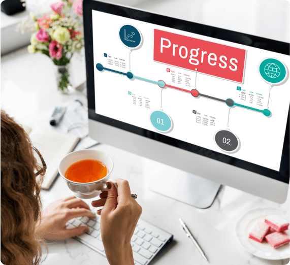 Project roadmap visualization